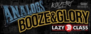 Koncert Booze & Glory, The Analogs, Lazy Class / Gdynia, Klub Ucho - 10-11-2016