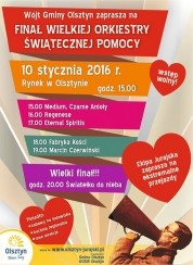 Koncert 24 FINAŁ WOŚP W OLSZTYNIE - 10-01-2016