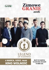 Koncert Legend of Kazimierz w Szczecinku - 06-03-2016