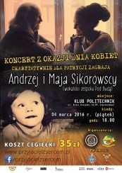 Koncert charytatywny z okazji Dnia Kobiet  w Częstochowie - 04-03-2016