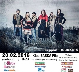 Koncert Percival Schuttenbach + support Rockasta 20.02.2016 PIŁA Klub "Barka" - 20-02-2016