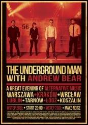 Koncert The Underground Man + Andrew Bear  w Człuchowie - 15-04-2016