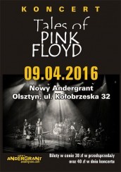 Tales of PINK FLOYD koncert Nowy AnderGrant w Olsztynie - 09-04-2016