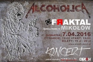 Bilety na koncert AlkoholicA w Mikołowie - 07-04-2016