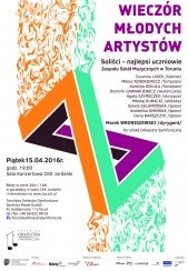 Koncert Wieczór młodych artystów w Toruniu - 15-04-2016