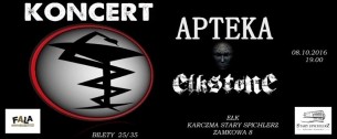 Koncert Apteka & Elkstone - 08.10.16- Karczma Stary Spichlerz w Ełku - 08-10-2016