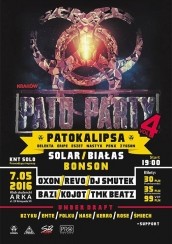 Koncert PATO PARTY w Krakowie vol. 4 (Eripe & Patokalipsa x Solar/Białas x Bonson x Oxon/Revo x Bazi/Kojot x UNDER DRAFT) - 07-05-2016