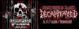 Koncert Decapitated XX-lecie / 3.11 / Alibi, Wrocław - 03-11-2016
