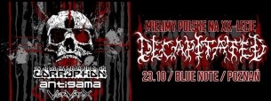 Koncert Decapitated XX-lecie / 23.10 / Blue Note, Poznań - 23-10-2016