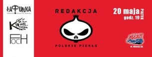 Koncert Redakcja / Kto Nie Kocha Pieszczocha / Łap!Punka / Fugazi Warszawa - 20-05-2016