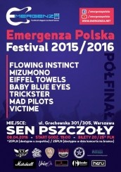 Bilety na EMERGENZA FESTIVAL POLSKA RUNDA II (Półfinały) WARSZAWA Sen Pszczoły DAY 3