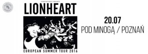 Koncert Lionheart +Dintojra / 20.07 / Pod Minogą, Poznań - 20-07-2016