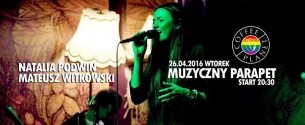 Koncert MUZYCZNY PARAPET/// Podwin&Witkowski we Wrocławiu - 26-04-2016