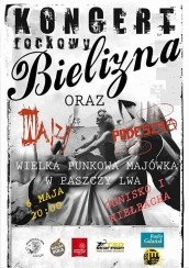 Koncert Bielizna Wajzy Podeszfa Oraz Wielka Punkowa Majówka W Paszczy Lwa w Gdańsku - 06-05-2016