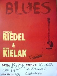 Koncert Michał 'Cielak' Kielak's, Sebastian Riedel, Jakub Andrzejewski w Częstochowie - 13-05-2016