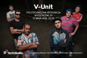 Koncert V-UNIT + After Disko Sztosy ◘ 12.5 - NOWY TERMIN w Gdańsku - 12-05-2016