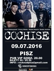 Koncert Rock Nad Pisą vol.IX - Cochise / support Crack w Piszu - 09-07-2016