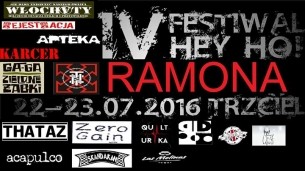 Bilety na IV Festiwal Hey Ho! Ramona