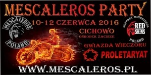 Koncert MESCALEROS Party w Cichowie - 10-06-2016