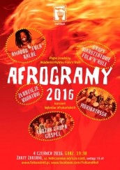 AfroGramy koncert bębnów afrykańskich Piąte Urodziny Folk'n'Roll w Łodzi - 04-06-2016