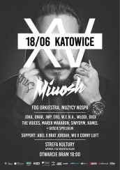 Koncert Miuosh XV - Strefa Kultury, Katowice, 18/06/2016 - 18-06-2016