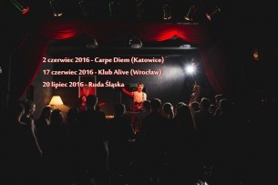 Koncert Dinosaurs Are Dead +Lost in Dust oraz Niadara 2.06.2016 Carpe Diem Katowice - 02-06-2016