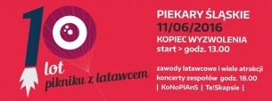 Koncert 10 lot Pikniku z latawcem w Piekarach Śląskich - 11-06-2016
