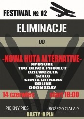 Koncert Eliminacje do Nowa Huta Alternative w Krakowie - 14-06-2016