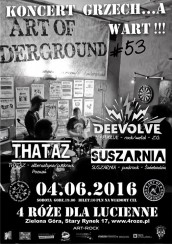 Koncert Grzech_a Wart - Art Of Underground #53 w Zielonej Górze - 04-06-2016