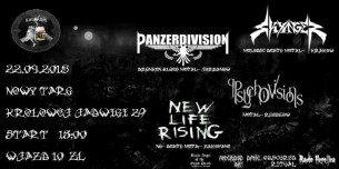 Koncert Panzerdivision, New Life Rising, Skyanger, psychovisions w Nowym Targu - 22-09-2015
