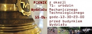 Koncert Piknik "71. Urodziny Wydziału MT" w Gliwicach - 15-06-2016