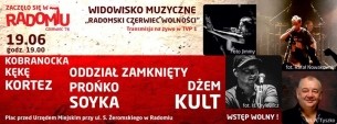 Koncert Krystyna Prońko Dżem Kękę Oddział Zamknięty Kortez Kobranocka Stanisław Soj w Radomiu - 19-06-2016