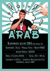 ARAB Koncert Katowice klub 2B3 - 02-07-2016
