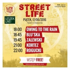 Koncert Blu'Ska na Street LIFE ! Piątek 18:30 w Oświęcimiu - 17-06-2016