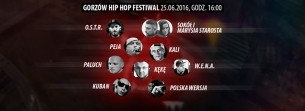 Bilety na Gorzów Hip Hop Festiwal 2016