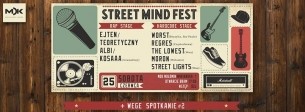 Koncert 25.06 (sobota) Street Mind Fest w Wołominie - 25-06-2016