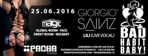 Koncert Bad Habit! BABY! - Giorgio Sainz, LILI (Live) w Poznaniu - 25-06-2016