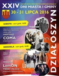 Koncert Dni Miasta i Gminy Działoszyn - 31-07-2016