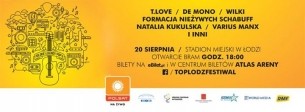 Koncert T.Love, Wilki, Natalia Kukulska, Varius Manx w Łodzi - 20-08-2016