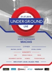 Koncert Underground Live vol.4 w Toruniu - 01-07-2016