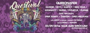 Koncert Questival 2016 VOL.2 - Wrocław, Alibi 02/09/2016 | Quebonafide x Dwa Sławy x Żabson x Wac Toja x Guzior x Deys x Kartky i inni - 02-09-2016