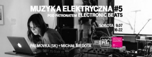 Koncert Muzyka Elektryczna #5: Palmovka + Michał Biedota w Warszawie - 09-07-2016