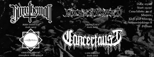 Koncert Burn Them All, Mismatched, Obsidian Mantra, Cancerfaust - pod Minogą Poznań - 05-08-2016