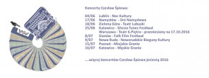 Koncert Czesław Śpiewa Solo Act w Sławnie - 01-08-2016