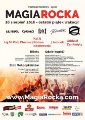 Koncert Oddział Zamknięty Chemia Jelonek Kat&Roman Kostrzewski Lej mi pół II 26.08.2016 II MAGIA ROCKA - LYSKI - 26-08-2016