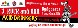 Koncert III Półmaraton Rock'n'run + II bieg Rockowa PĘTLA w Bydgoszczy - 04-09-2016