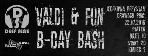 Koncert Valdi & Fun B-Day Bash w Drawsku Pomorskim - 22-07-2016