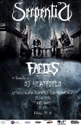 Koncert Serpentia, Faeces, Dj Hetfield ~ Leśniczówka Rock'n'Roll Cafe w Chorzowie - 21-08-2016