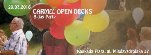 Koncert Carmel Open Decks/ B-day Party! w Poznaniu - 29-07-2016