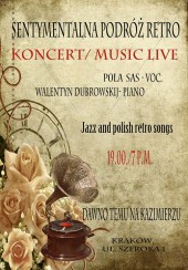 Koncert Klezmer Music Live. Jewish Jazz & Malaikas w Krakowie - 05-08-2016
